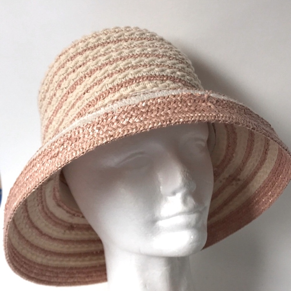 JENN MOORE Straw Fedora Hat